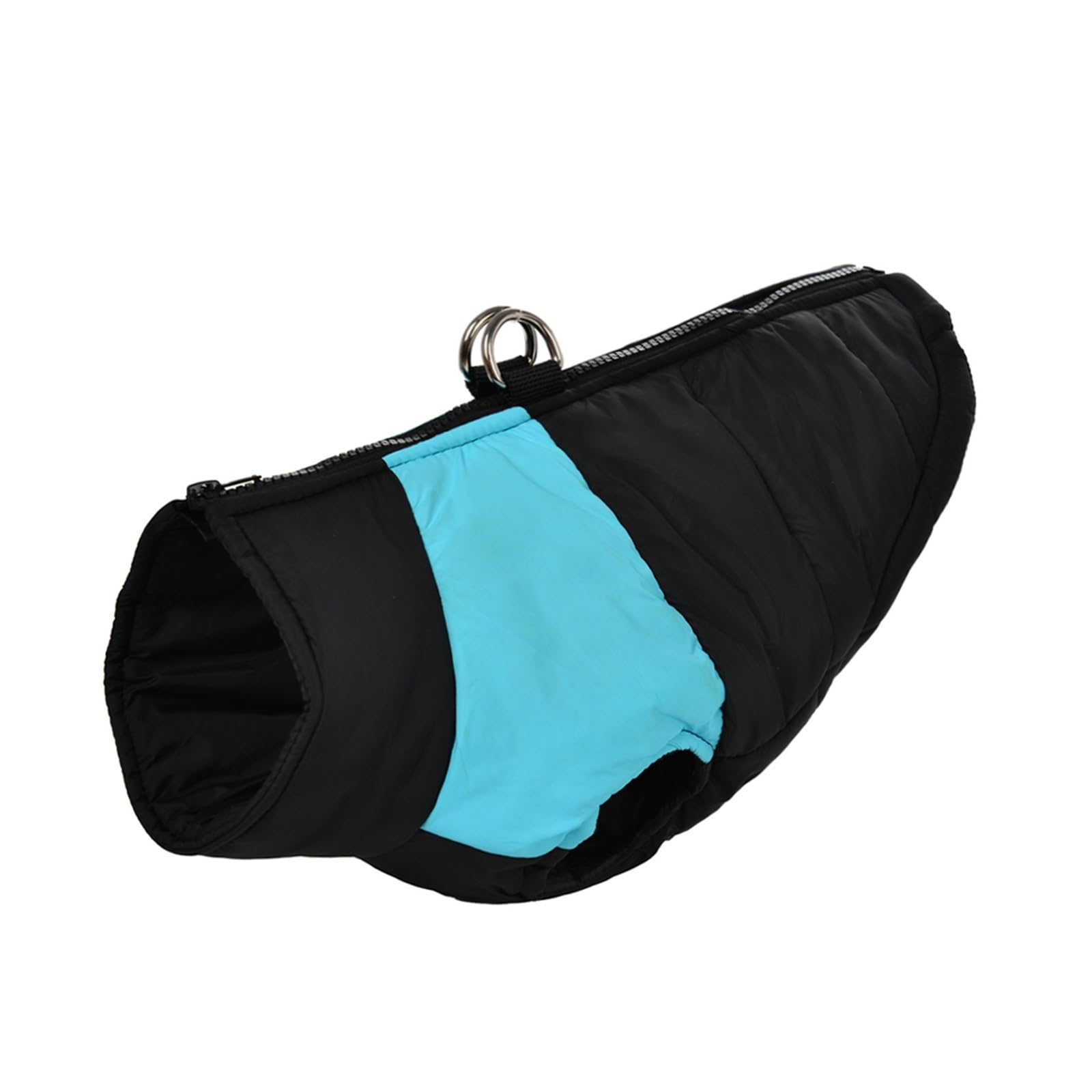 Veste d'hiver pour chien avec anneau D manteau bleu taille L