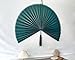MadeTerra S Bamboo Fan Wall Decor | Bamboo folding fan Wall| Beautiful Home Decoration Size: 37 x 49 inch-F10