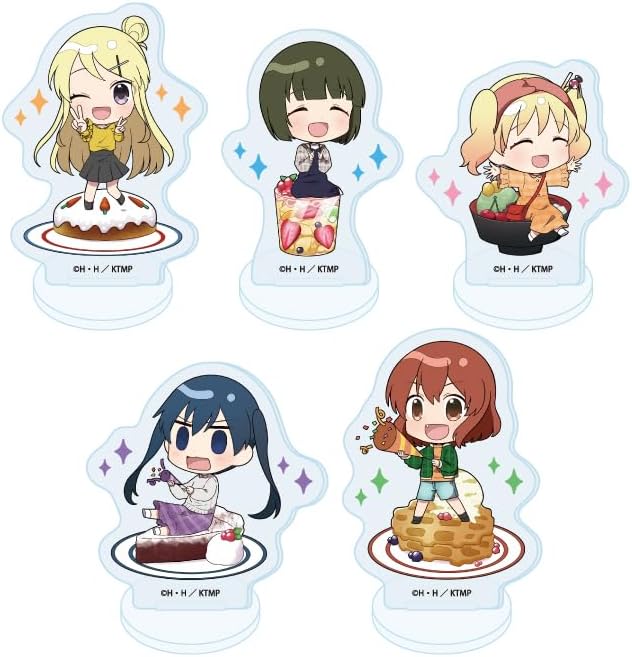 Kiniro Mosaic 01 (Mini Characteristic) Acrylic Petite Stand, Complete Set, Box of 5