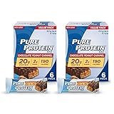 Pure Protein Bars, High Protein, Nutritious Snacks to Support Energy, Low Sugar, Gluten Free,...