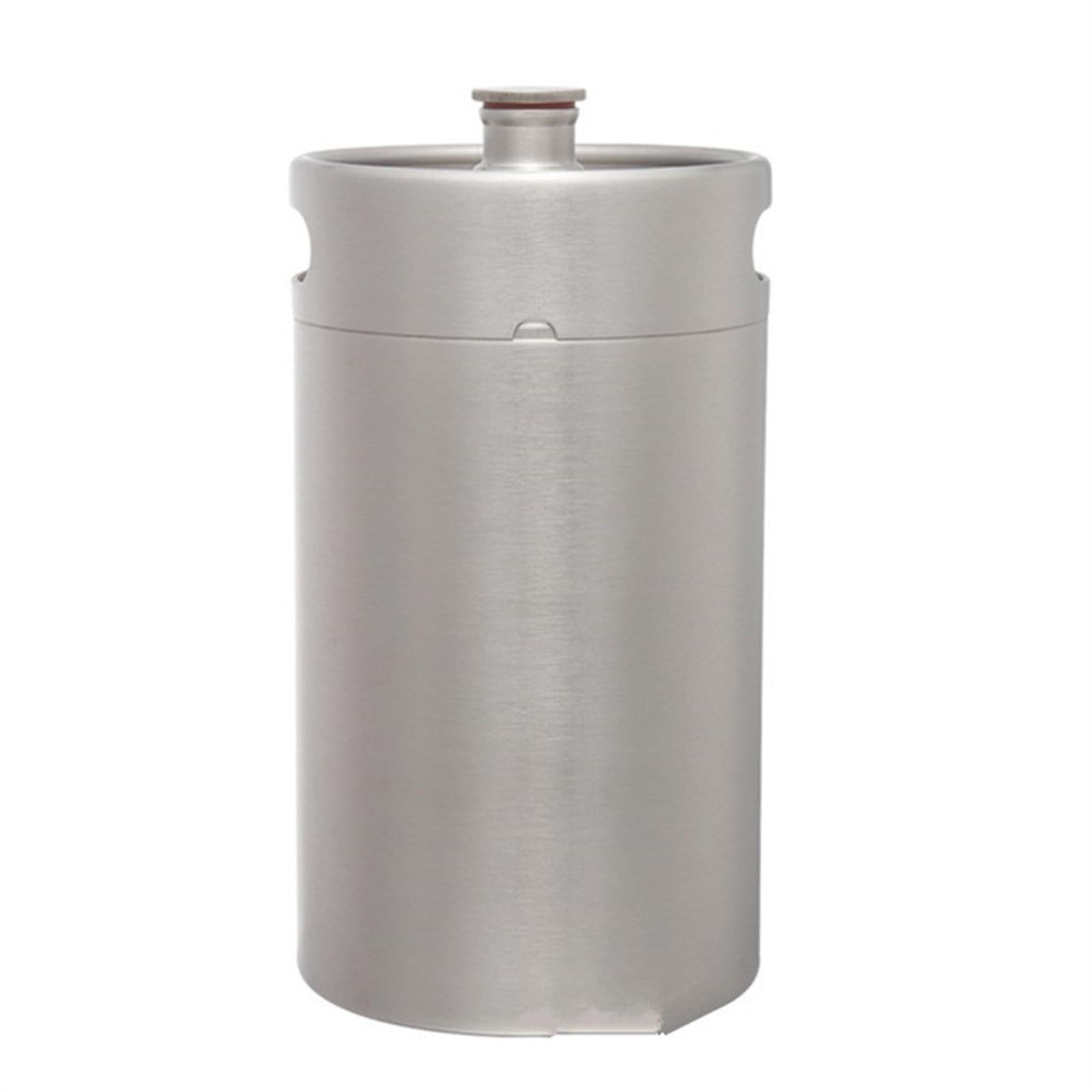 Cerveza elaborada Kit Cerveza Mini Barril de Cerveza Growler, Botella de Cerveza portátil, Herramienta de Accesorios para Barra de Vino para Hacer Cerveza en casa(3.6L Black)