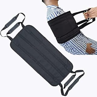Transfer Sling Padded Assist Gait Belt - KLOSHANE Heavy Duty Patient Lift with Straps Mobility Standing and Lifting Aid for Disabled Elderly Seniors Injured Safely Move from Bed and Wheelchair