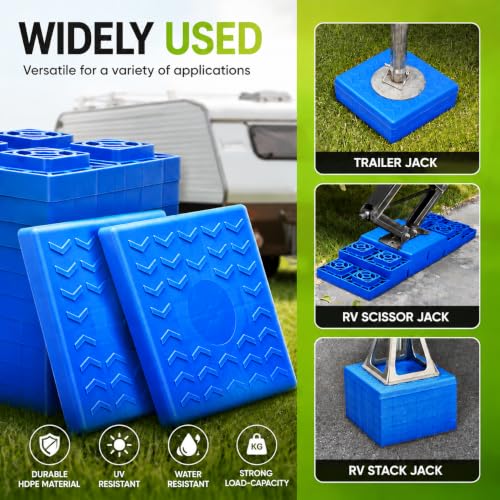 RVMATE 12 Pack RV Leveling Blocks