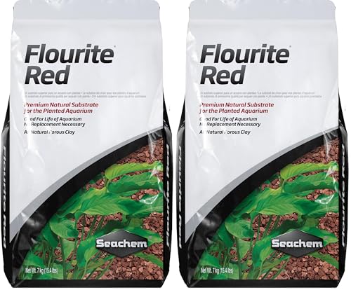 Image of Seachem Flourite Red, 7 kg / 15.4 lbs (Pack of 2)