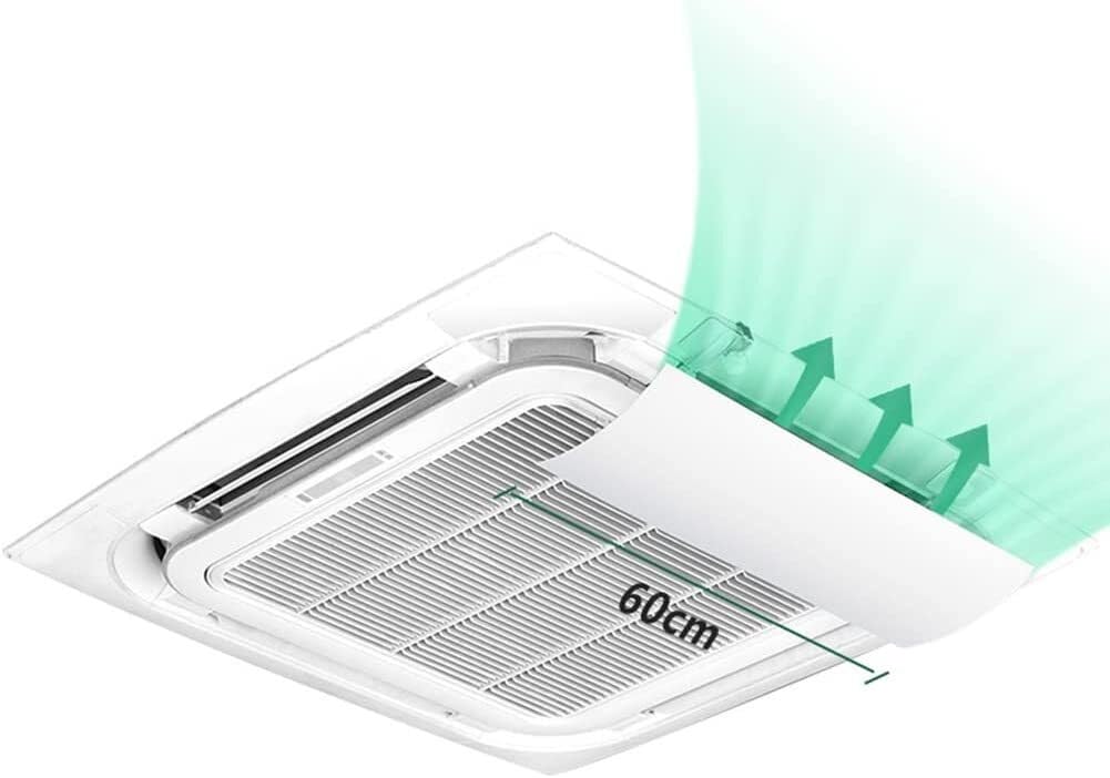 格納式セントラル空調フロントガラス、エアコン通気口カバー、耐寒ダイレクトブローディフレクター Amazon.co.jp: テレスコピック セントラルエアコン  フロントガラス エアコン吹き出し口カバー 防寒暖風 直吹きディフレクター（4個入り） : ホーム＆キッチン 中央空調ディフレクター、抗寒風直接吹き出しオフィス El 空調アクセサリーに適した 60 センチメートル