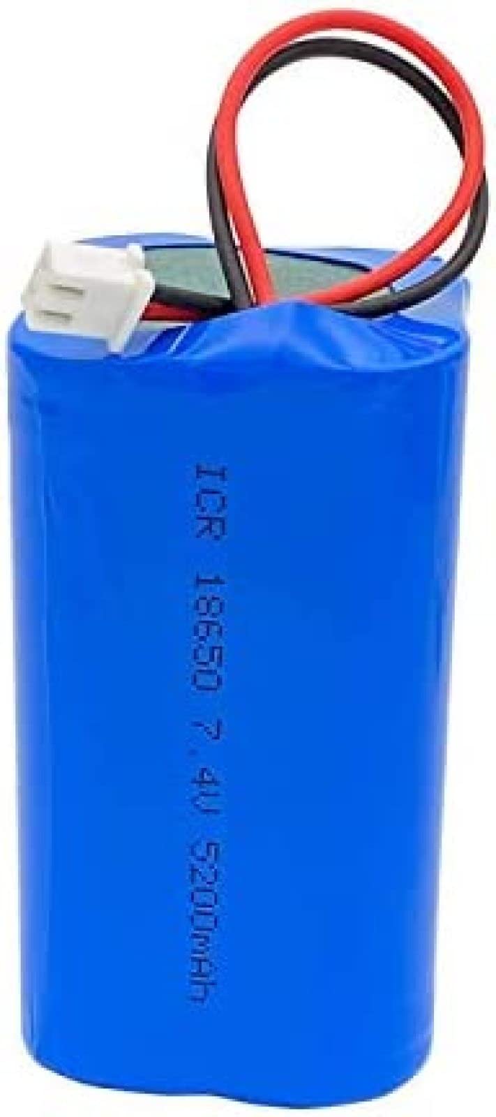 Batería De Litio 7,4 V 18650, Batería Recargable 3600 Mah/ 5200 Mah Tarjeta De Protección De Altavoz + Enchufe Xh-2p 3600mAh,5200mAh