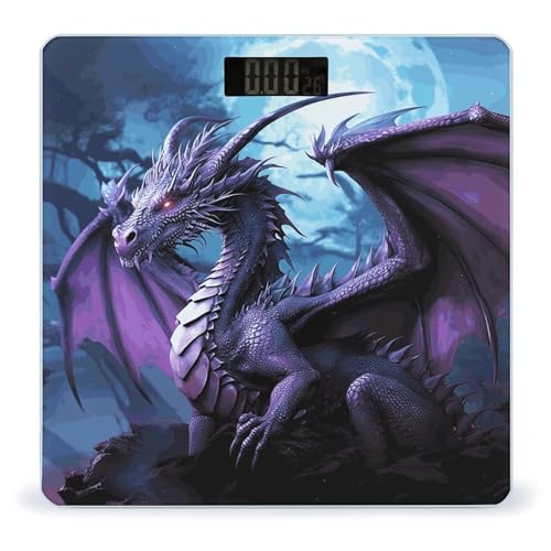 Báscula digital para baño Purple Dragon Purple Moon miniatura 1