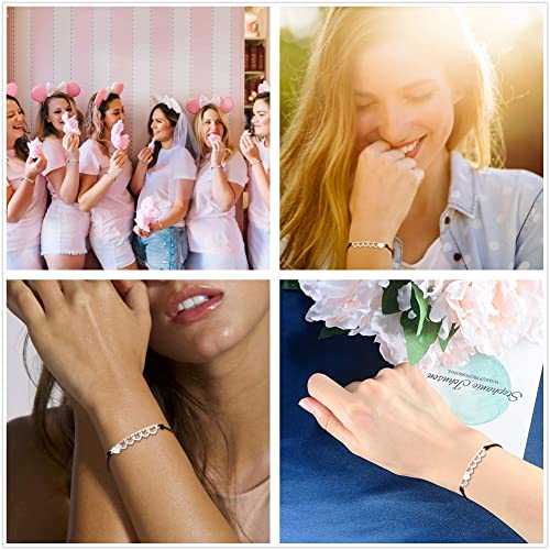 Image of Tarsus 2 /3 /4 /5 /6 Pcs Best Friend Bracelets Bff Matching Heart Bracelet