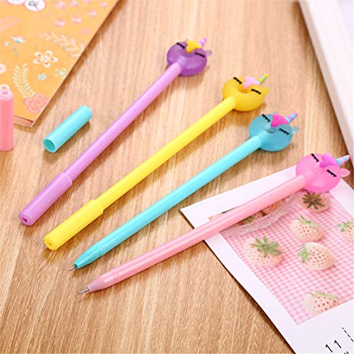 Bolígrafo Gel Tinta Negra Animal Kawaii 6 Piezas miniatura 2