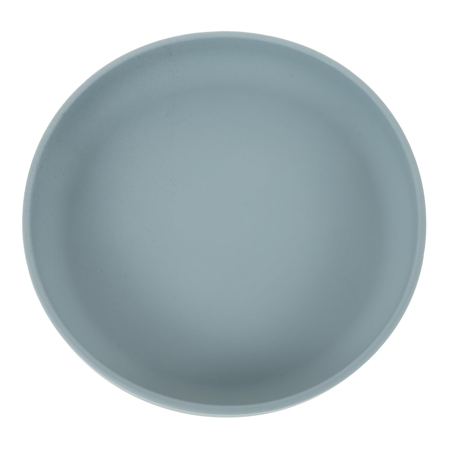 OFFSCH Elderly Dinner Plates Silicone Scoop Plate Spill Proof Suction Base Lightweight Non-slip Tableware