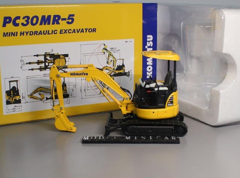 ▲超希少！コマツ 1/50 KOMATSU 油圧ショベル PC30MR-5 Excavator