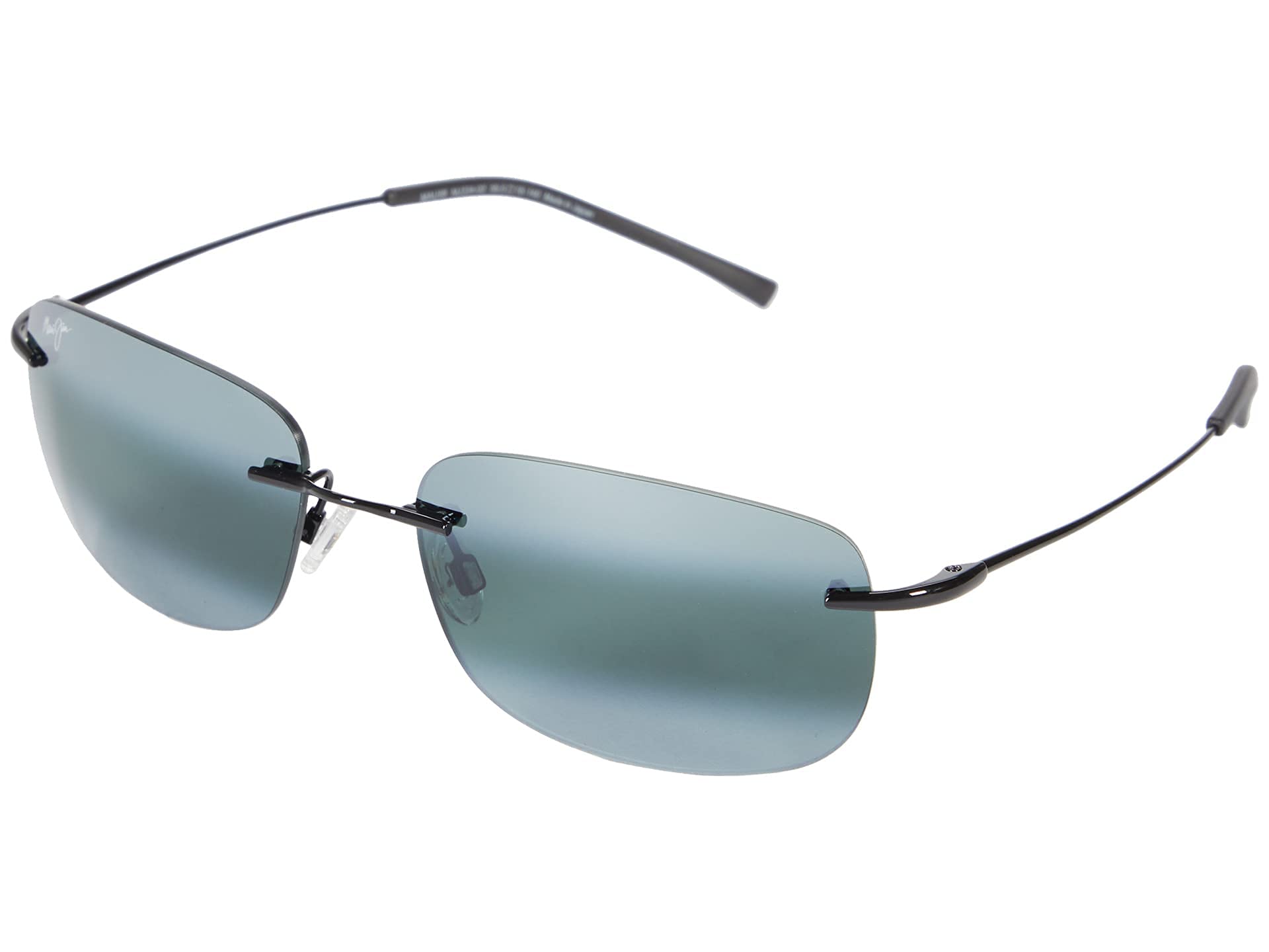 Maui Jim Unisex Grey Ohai Black Gloss Ohai Sunglasses, L
