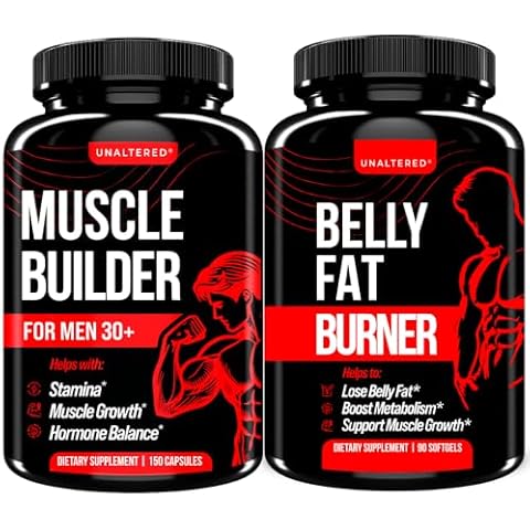 UNALTERED Muscle Builder & Belly Fat Burner Bundle Cover