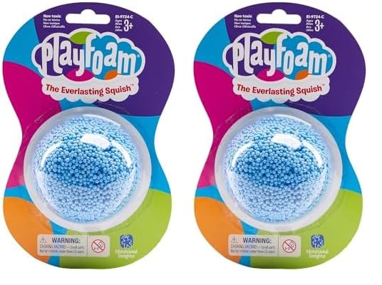 Educational Insights Playfoam Classic Jumbo Pod, Set of 12, Fidget, Sensory Toy for Boys & Girls, Ages 3+ (Pack of 2)