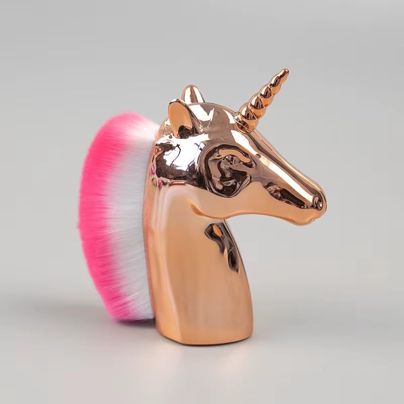 Allık, Bronz Unicorn Manikür Toz Fırçası, ve Makyaj Fırçası