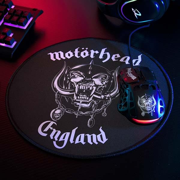 SUBSONIC Motorhead Wired Gaming Mouse - 7200 Dpi Optical Sensor Gaming Mouse - Ergonomic Shape - 7 Programmable Buttons - Officially Licensed Gift