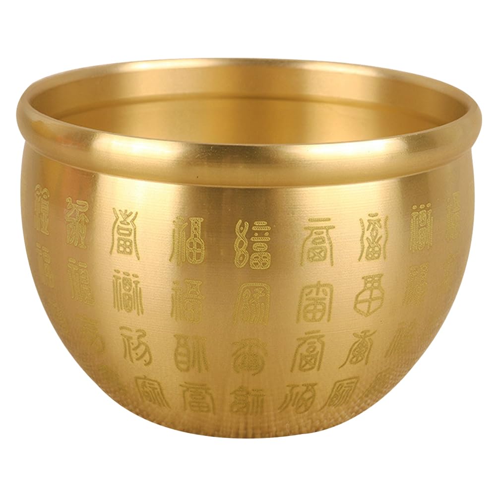 Bol Feng Shui pour attirer la richesse et sculpture décorative de chance