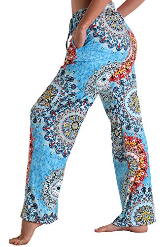 Image of X-Image Women Comfy Casual Pajama Pants with Pockets & Drawstring