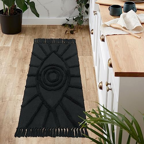 Tapete Boho 60.96 x 130.44 cm Dark Gray Uphome miniatura 5