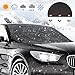 Produktbild Frontscheibe Abdeckung, Orlegol Auto Scheibenabdeckung Winterschutz Magnet Faltbare Abnehmbare Der perfekte Schutz für die Windschutzscheibe gegen Schnee, EIS, Frost und Sonne (210 * 120cm)