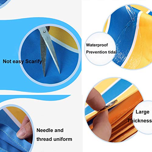 Kinden Teamwork Games Run Mat - 2 Packs Teamwork Games Group Learning Activity Fun Playing Run Mats For Adults Kids Family Field Day Backyard Playground Birthday Party Games #TOP4