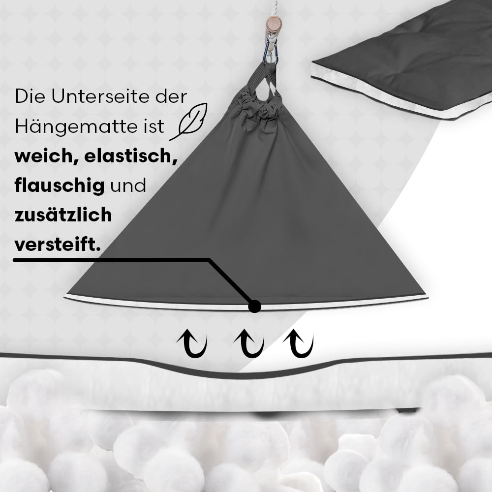 Hängewiege für EIN Baby | Federwiege für EIN Baby | Wiege | Hammock | Federwippe | Baby Federwiege | Hängematte | ECO | Made in EU