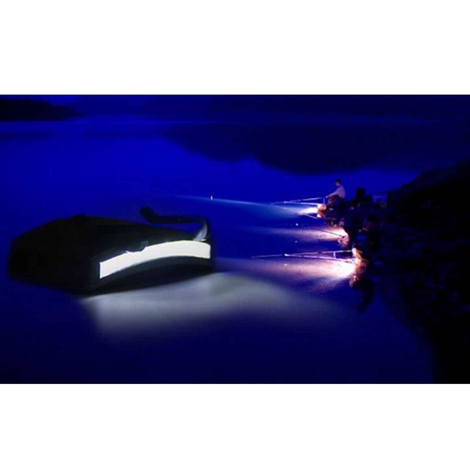 Clip de Luz para Gorra Linterna LED Frontal de Visera Lámpara de Cabeza Linterna de Sombrero Ligera Y de para Trabajos Nocturnos PE