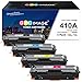GPC Image 410A Toner Kompatibel für HP 410X Multipack CF410A CF410X Druckerpatronen für HP MFP m477fdw Toner Color Laserjet Pro MFP M477fdw M477fdn M452nw M377dw M452dn M452dw M477dw M477nw (4 Pack)