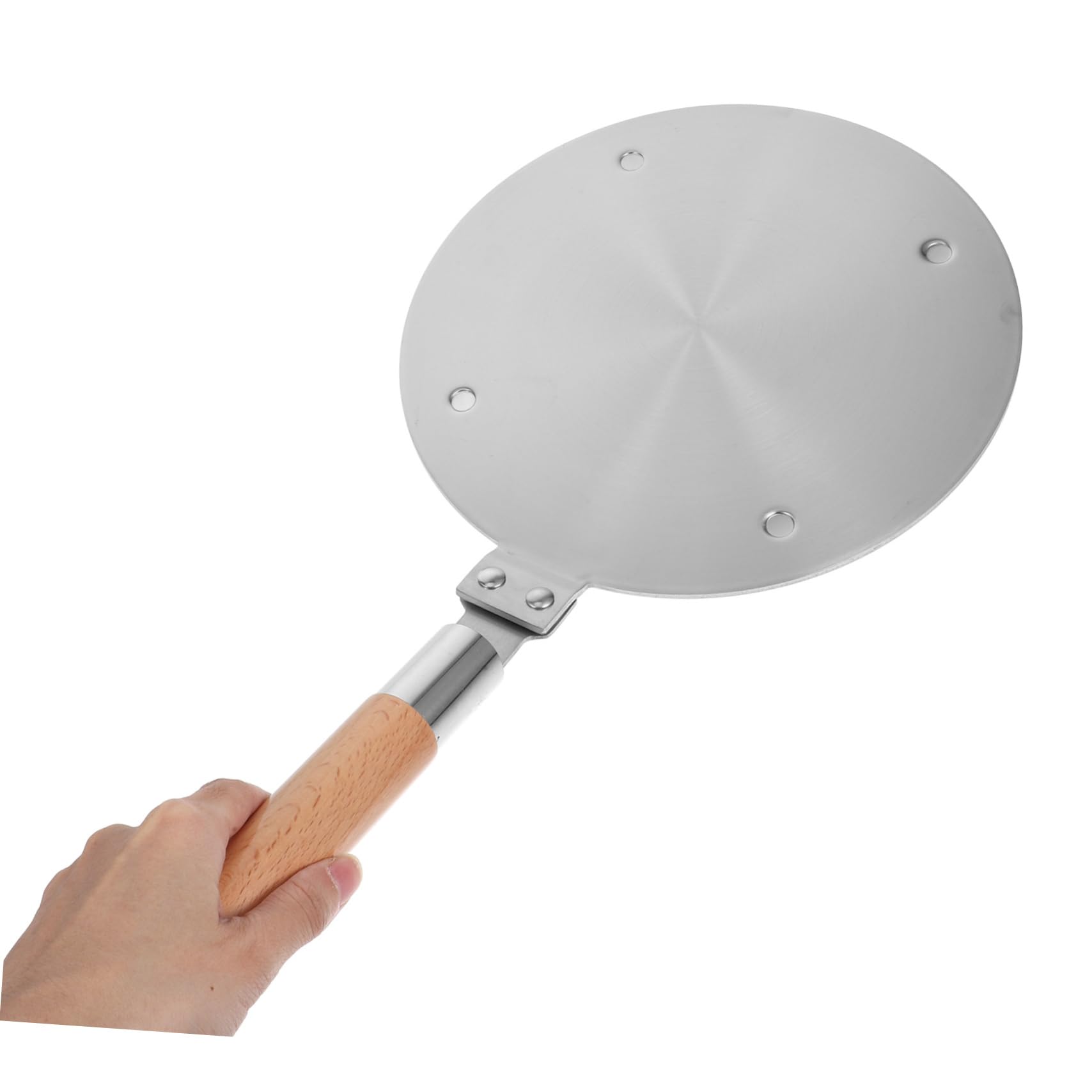 Mikinona Placa Difusora de Calor para Cocina de Inducción, Acero Inoxidable, Distribuye el Calor de Forma Uniforme y Protege Sartenes, Uso en Cocina | Cocina de Inducción y Gas, Mejora la Cocción, Adaptador para Usar Ollas y Sartenes en Distintos Fogones