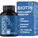 High Potency Biotin for Hair Growth Vitamins 10,000 mcg - Thin Hair Loss Supplements for Men and Women - Thinning Hair Care for Thick Hair Regrowth - B7 Vitamin for Hair Skin Health and Strong Nails