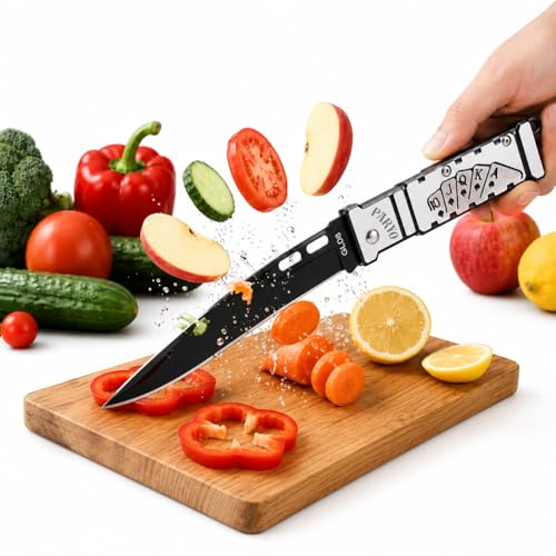 Image of Multi-Purpose Steel Replacement Blade for Utility Cutting Applications Durable Precision Cutting Blade Replacement Accessory(BLACK Silver - KEY CHIAN Pack of 1)