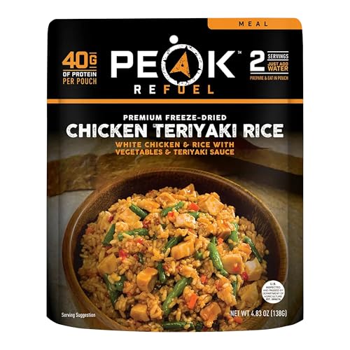 Peak Refuel Chicken Teriyaki Rice | 40g Protein | 580