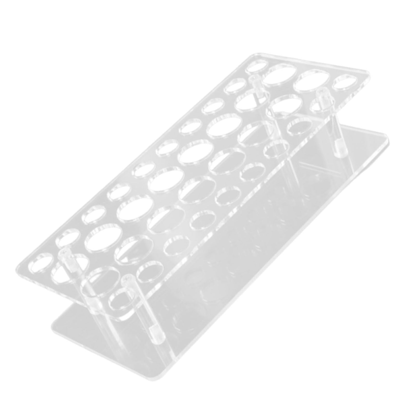 Rangement de cosmétiques transparent pour organiser 36 bouteilles de parfum facilement