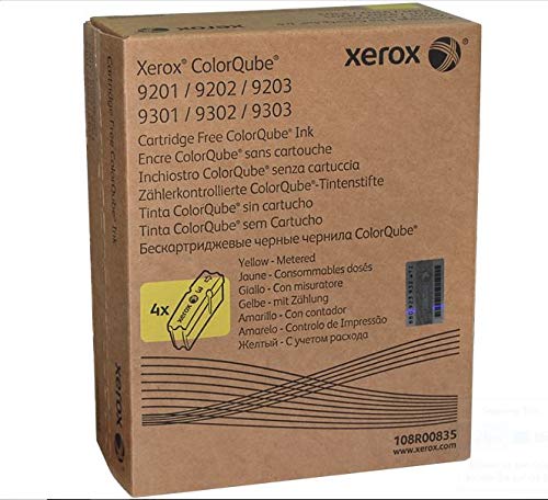 Xerox 108R00835 lot de 4 cartouches d'encre pour l'impression de vos rapports professionnels
