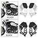 For BMW R nineT R Nine T RnineT R9T Pure Scrambler 2020-2022 K23 Motorcycle Engine Guard Cylinder Head Protector Cover (Black)