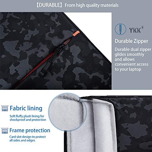 Image of MOCA 360 Protection 10.5-11 Inch Tablet Sleeve Case Bag for iPad 10.2'' /Ipad Air 4 10.9 Inch /Ipad Pro / 9.7 inch Ipad, Surface Go /Surface Pro, Galaxy Tab 10.5 /Xiaomi Pad 5 (9.7-11 Inch, Camoflague)
