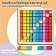 Ludo Lab® Multiplikationsbrett 1x1 Lernen Rechenbrett aus Holz; Montessori Brettspiel für Kinder; EinMalEins Lernspielzeug für Mathematik, Multiplikation & Arithmetik; Aufgabe & Lösung