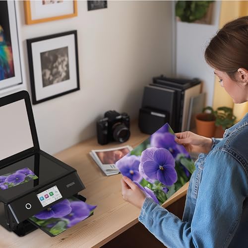 Epson Expression Photo XP-8800 Wireless Printer with 6-Color Claria Ink System, Borderless Printing up to 8.5