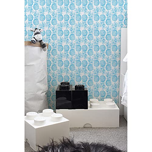 Fotomurale de piña de 104x70 cm para solucionar paredes vacías con entretela autoadhesiva 2