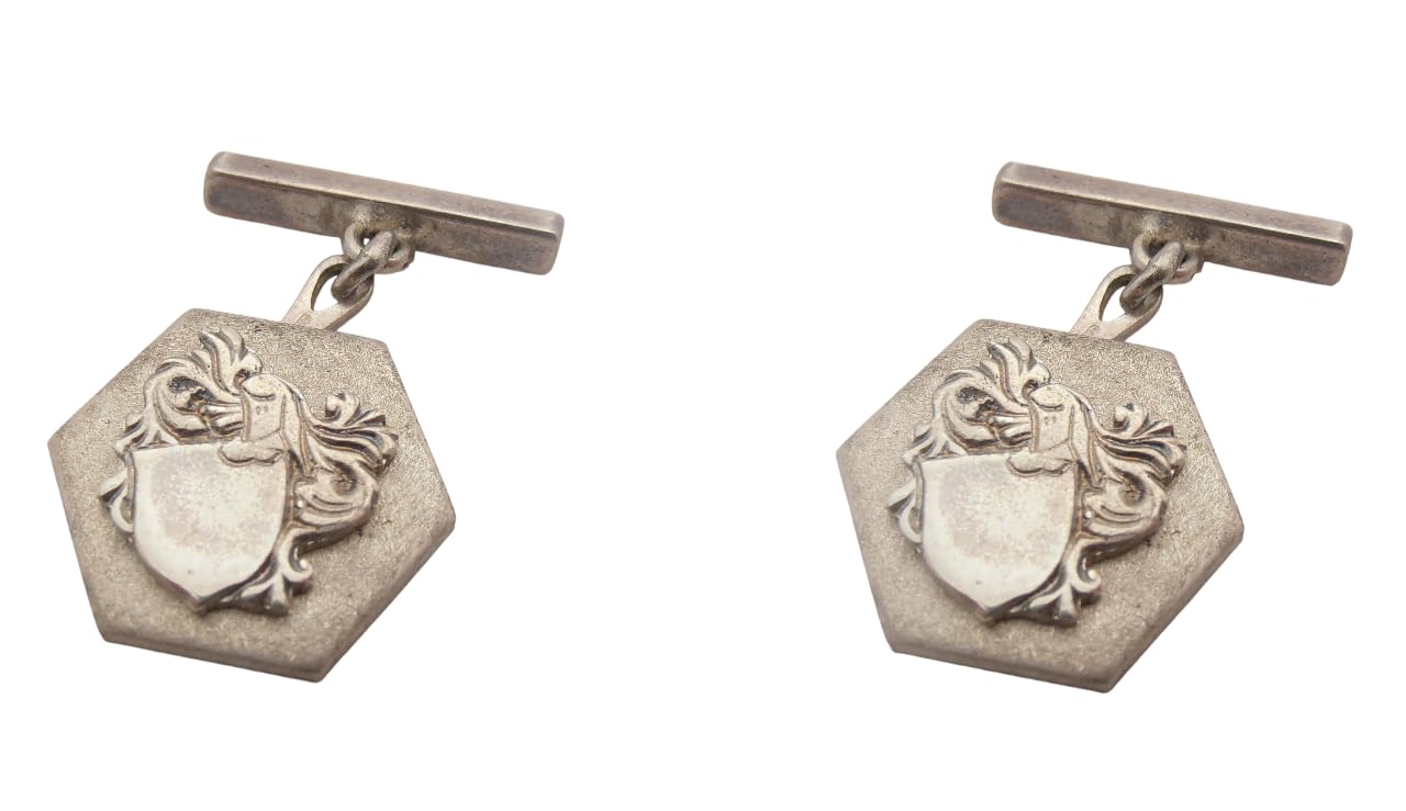 Blasone : Gemelli in Argento 925 - Araldica - Scudo - Stemma Nobiliare