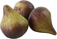 DDJYP 6pcs Lifelike Artificial Figs - Realistic Fake Fig Fruits for Kitchen Decor, Table Display, Photography Props & Home Accents