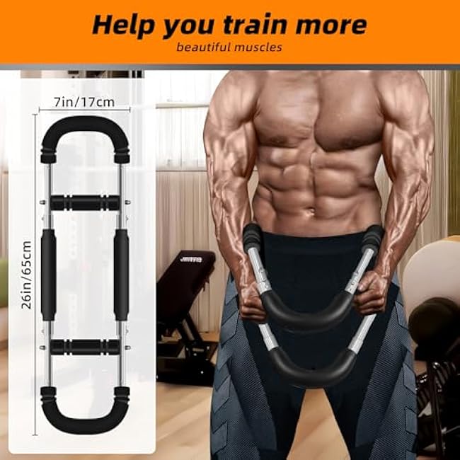 Twister Arm Trainer, Women's arms, Men's Chest, Shoulder and Forearm Muscle Training Fitness Equipment, Portable Spring Resistance Home Fitness Equipment