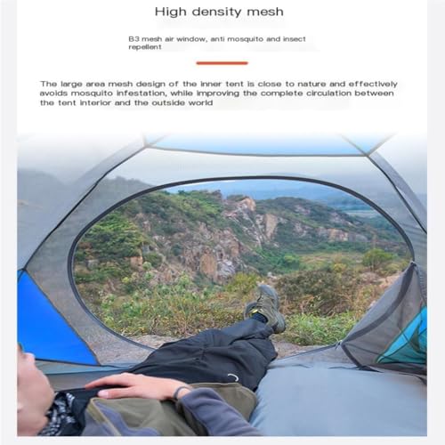 Carpa para camping ligera y espaciosa para 2 personas miniatura 6