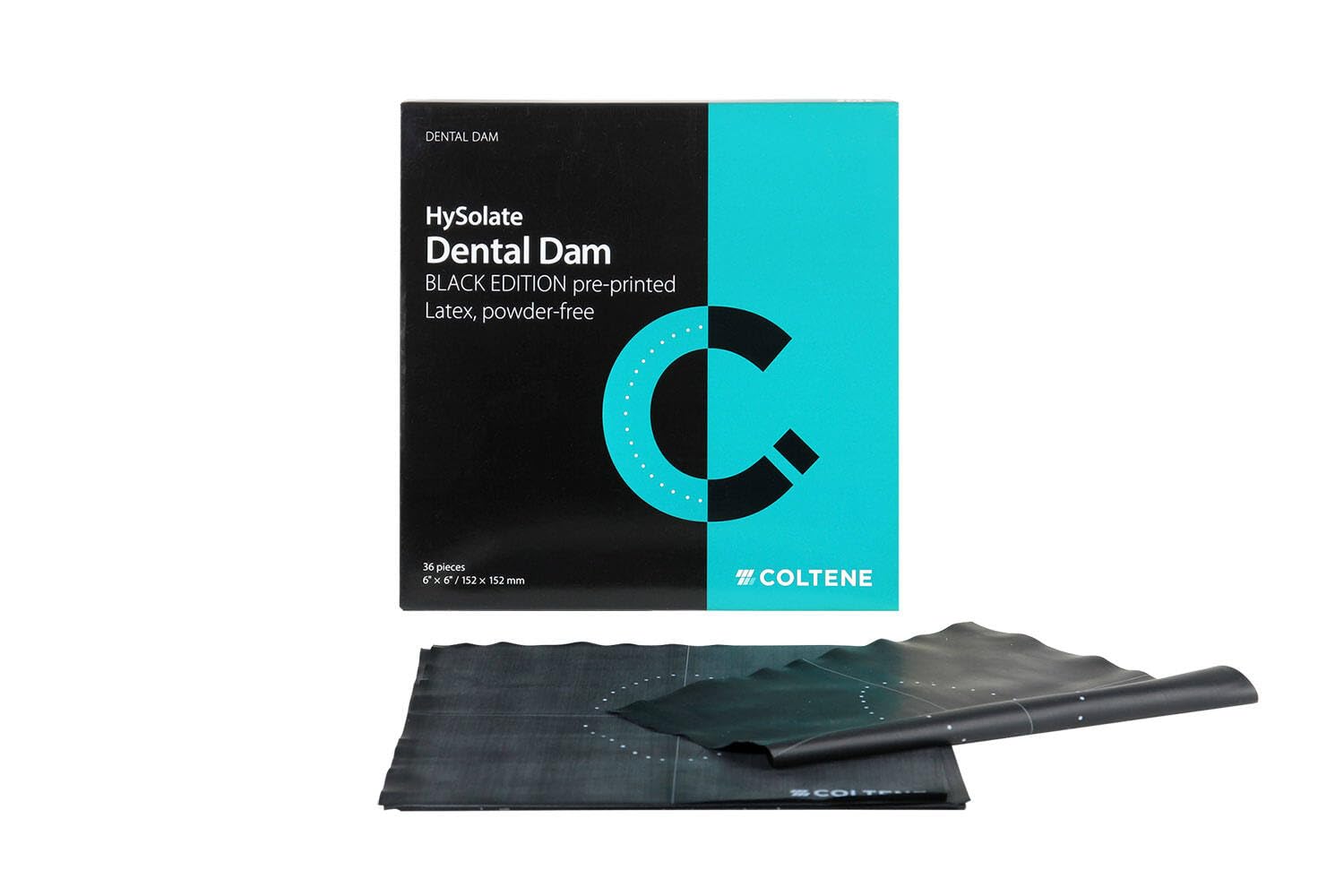 Coltene Whaledent 60031352 HySolate Latex Dental Dam 6