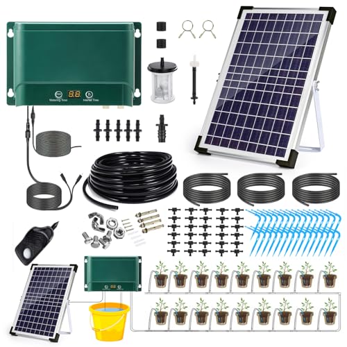 MOOKLIN ROAM 30M Solar Automatisches Bewässerungssystem,...