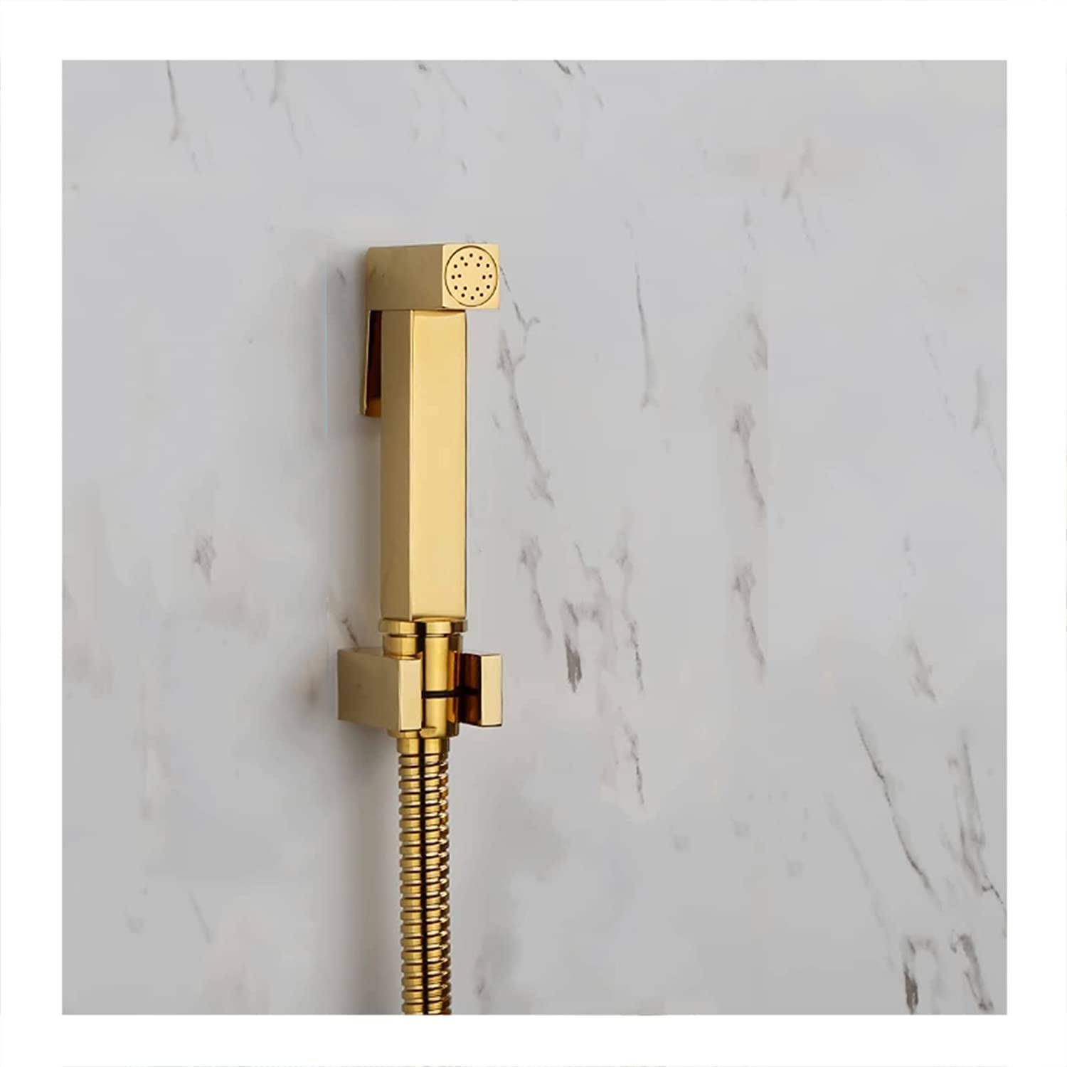 Shattaf toilette anti fuite avec double vanne cuivre et douchette laiton LWX