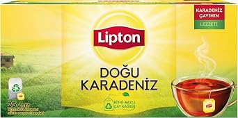 Lipton Eastern Black Sea Cup Bag Tea 25 Pack