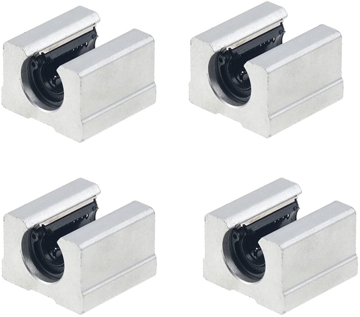 HYUJNAFZR Guides SBR16UU SBR12UU SBR13UU SBR20UU Linear Ball Bearing Block for CNC Router SBR12 SBR16 SBR20 Linear Guide Linear Motion Guides(SBR20UU)