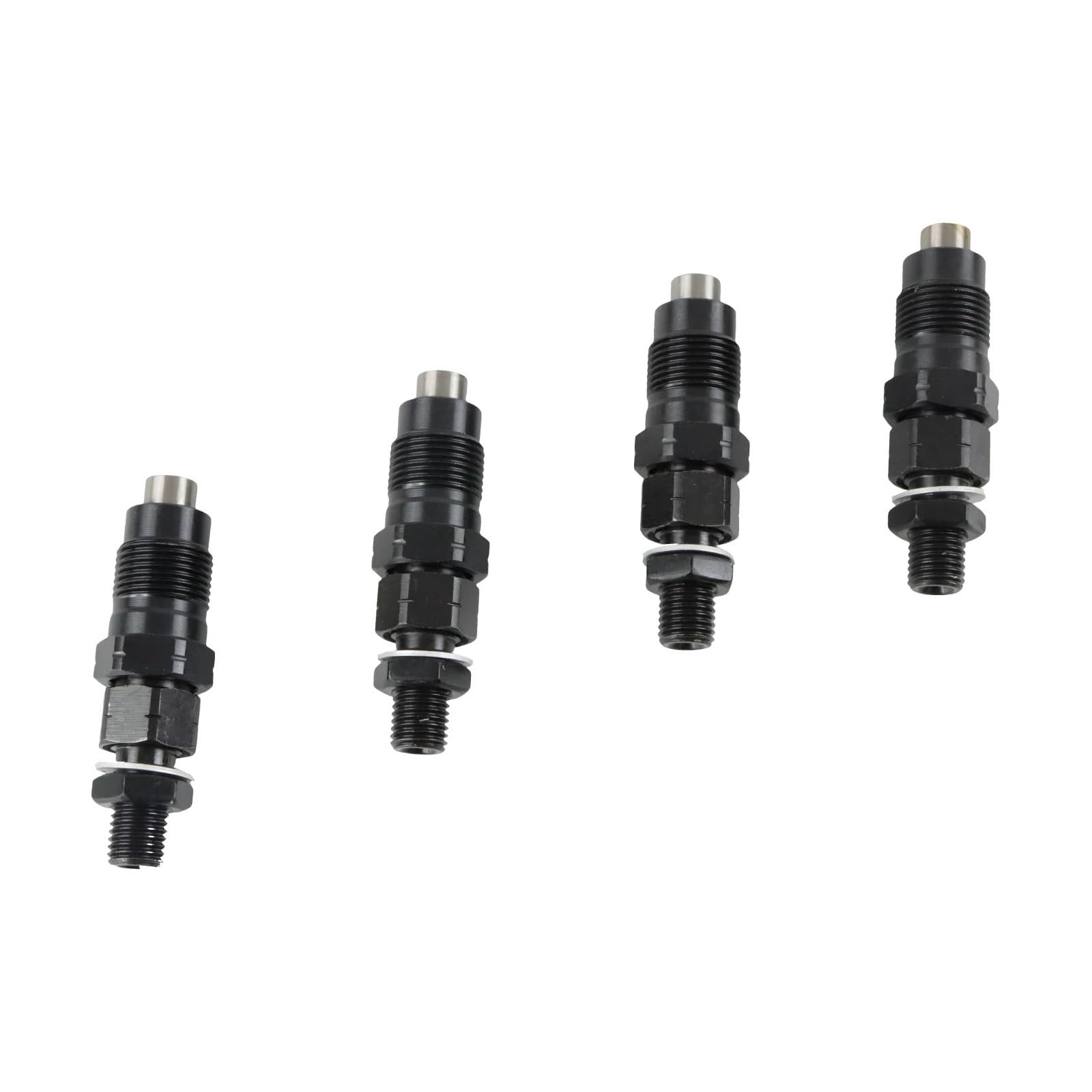 Awgntqq One Color Fuel Injector Nozzles For Isuzu 4Jg2 8-97140624-0 105007-1240 9430613713 8971406240 4Pieces Fuel Injectors