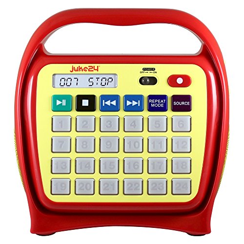 Hamilton Electronics J22RCS1YR Juke 24 Digital Jukebox - Red & Yellow